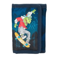 Peňaženka na suchý zips Dino World Dino-skater