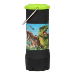 Ručná LED baterka Dino World zelený T-Rex