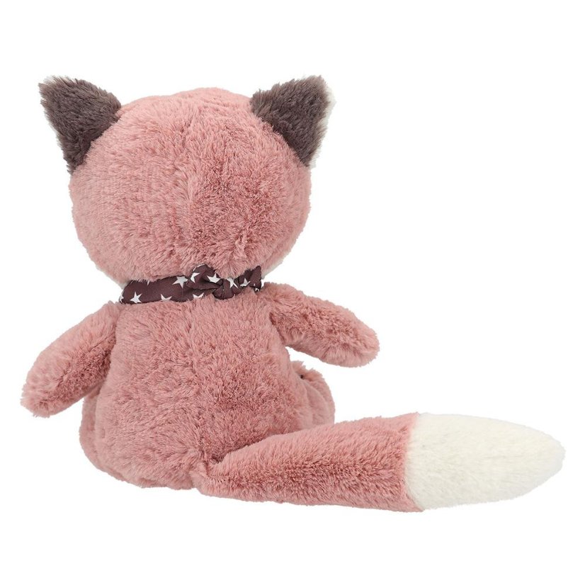 Plyšová lištička Snukis Foxie – 18 cm, růžovo-bílá