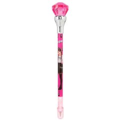 Propiska s LED diamantem Top Model Fergie, dark pink