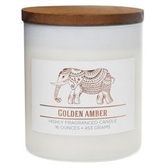 Colonial Candle Wellness Candle, Golden Amber