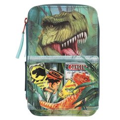 Trojposchodový 3D peračník s vybavením Dino World T-Rex Danger