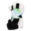 Plyšová panda Snukis Piet – černo-bílá, 18 cm