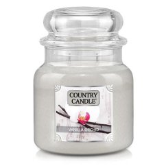 Country Candle stredná, Vanilková orchidea