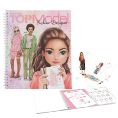 Zošit pre módny dizajn Top model, Hayden & Jill & Aaron