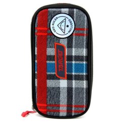 Target Compact Geo Grey Chili School Pencil Case 21397