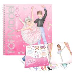 Kreatívny zošit s nálepkami Top Model Balet