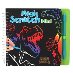 Dino World Magic Scratch Mini Scratchbook