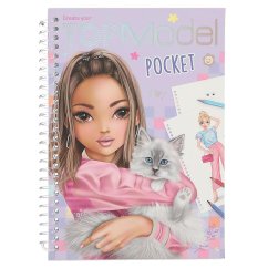 Omaľovánka Top Model Fergie s nálepkami