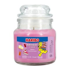 Malá sviečka Haribo, narodeninová torta
