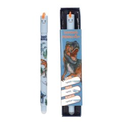 Gélové pero s viečkom, ktoré sa dá vymazať Dino World