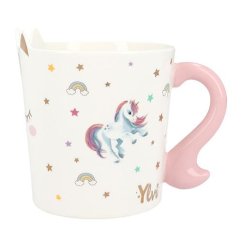 Porcelánový hrnček Ylvi Unicorn, 300 ml