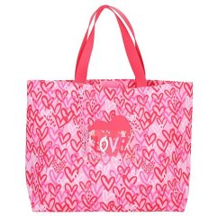 Nákupní taška se srdíčky Top Model Love