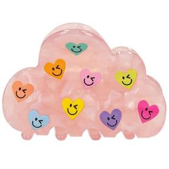 Strihač vlasov Top Model so srdiečkami, perleťovo ružový