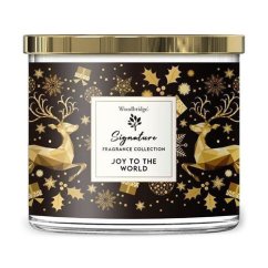 WoodBridge Signature Candle, Joy To The World