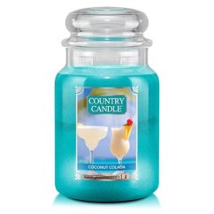 Sviečka Country Candle veľká, Coconut Colada