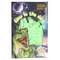 Dino World Svietiace dinosaury v tme