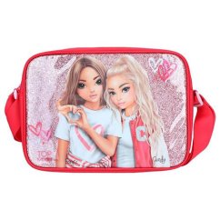 Crossbody oválna taška s flitrami Top Model One Love, Fergie & Candy