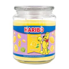 Veľká sviečka Haribo, citrónové ovocie