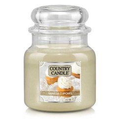 Country Candle stredná, Vanilla Cupcake