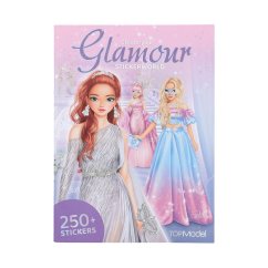 Kreativní sešit se samolepkami Top Model Glamour