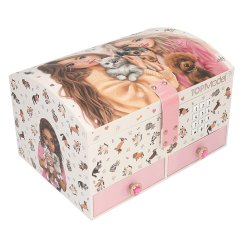 Šperkovnice se zámkem a melodií Top Model Fur Ever Friends Hayden&Candy