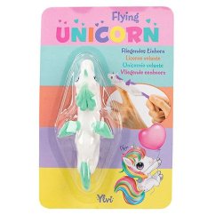 Lietajúci jednorožec Ylvi Unicorn biely, zelený