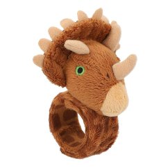 Plyšový náramek Dino World Triceratops