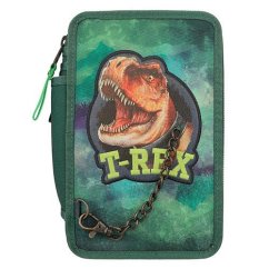 Trojposchodový peračník Dino World T-Rex s retiazkou