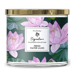 WoodBridge Signature Candle, Fresh Water Lilies