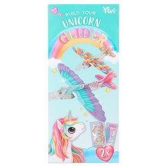 Ylvi Postavte si lietajúci disk Unicorn Glider, tyrkysový