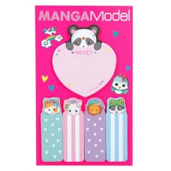 Samolepicí bločky Manga Model Heart