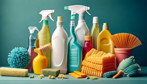 Čistiace prostriedky v domácnosti