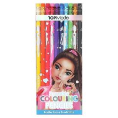 Sada farebných ceruziek s gumouTop Model, Hayden