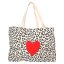 Princess Mimi Leopard Heart Mimi & Mum nákupné tašky