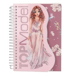 Spirálový zošit s stránkami pre návrhy Top Model