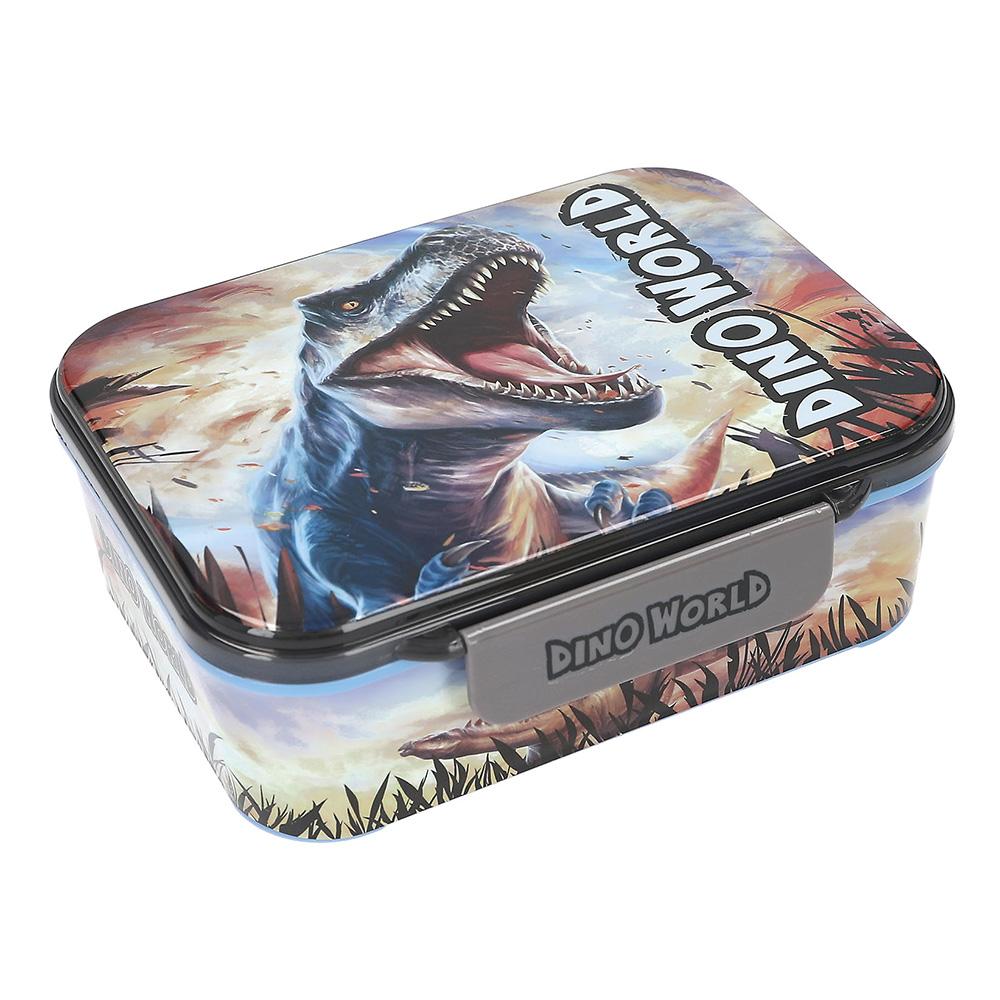 Svačinový box s přihrádkami Dino World